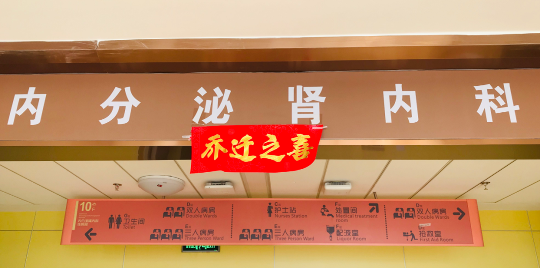 內(nèi)分泌腎內(nèi)科搬遷至醫(yī)院新大樓十層，全新的環(huán)境不一樣的就醫(yī)體驗(yàn)！